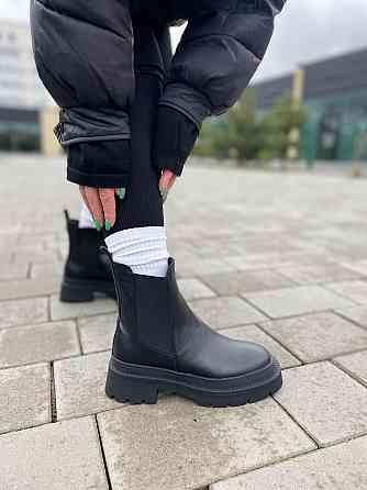 Zemira Черевики жіночі ZEMIRA 607/21181 чорні (зима, шкіра натуральна) (5325) 36-39 39 Коломия