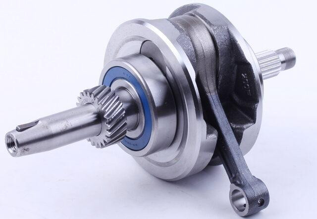 Колінвал + підшипники: 63/28RS * 2 шт. - CG150/200 Мукачево - фото 1