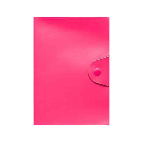 Блокнот А5 на кнопке 5902-3X клетка 80 листов 14х21 см Розовый Винница