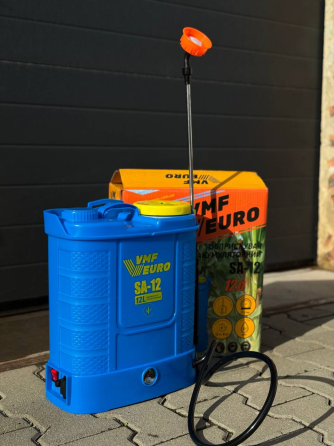 Ранцевый аккумуляторный опрыскиватель VMF EURO SAB-16 (16 литров) 12В/8Ач Киев