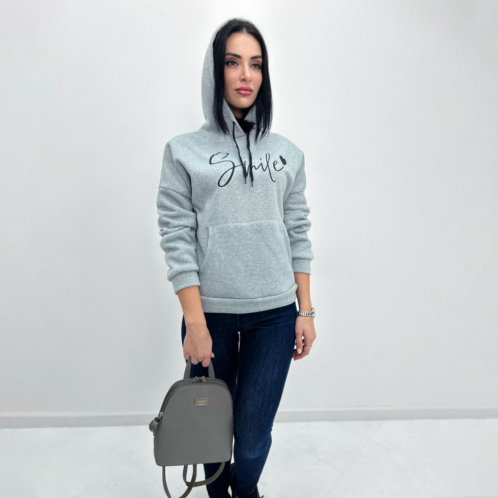 Женский худи с принтом 