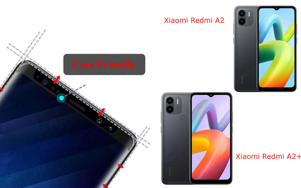 Защитное стекло HyperGlass Pro для Xiaomi Redmi A2, Redmi A2+ – максимальная чувствительность и защита Киев - изображение 4