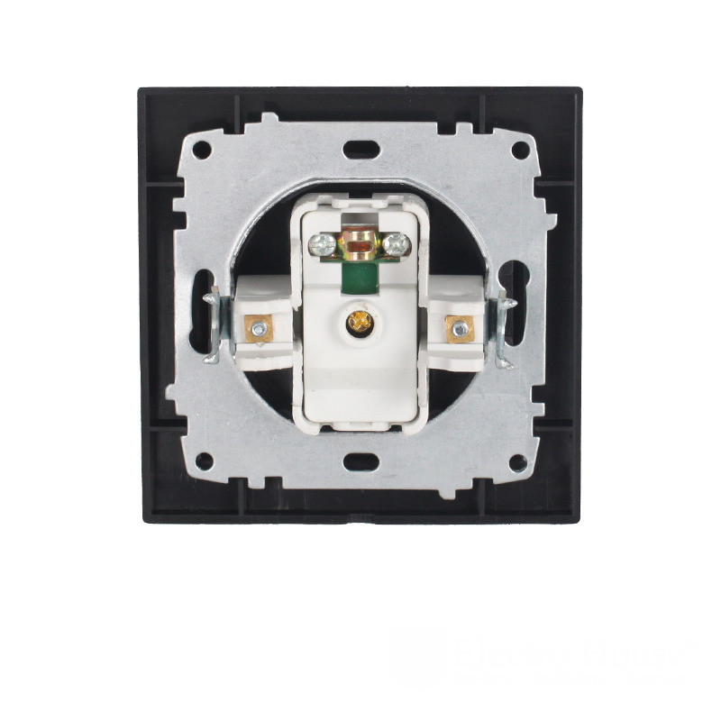 Розетка телевизионная, Enzo безупречный графит Днепр - изображение 2