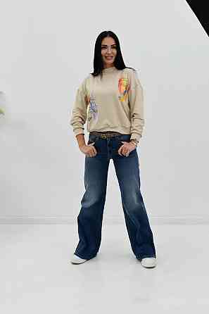 Женская кофта-худи из двунитки Lenox Киев