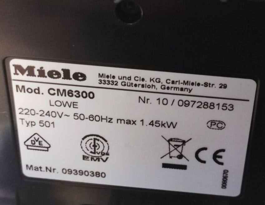 Кофеварка Miele CM6300/ Latte Cappuccino . Київ - фото 1