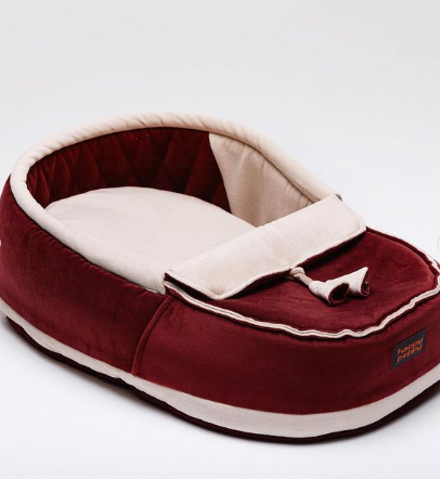 Лежак для собак і котів Happy Peppy (Хеппі Пеппі) Slipper Коричневий Запоріжжя - фото 1