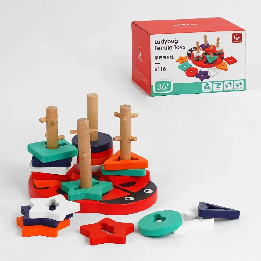 Гра логічна для малюків Геометрична пірамідка (С 57534) Чернигов - изображение 1