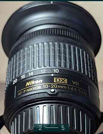 Объектив Nikon AF-P DX 10-20mm f/4.5-5.6G VR. Киев