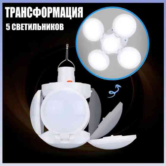 Поворотный аккумуляторный фонарь для кемпинга BL-2029, Кемпинговый фонарь прожектор led переносной KM-36 Ивано-Франковск