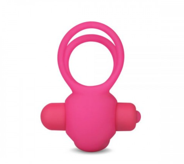 Эрекционное виброкольцо Power Clit Cockring, Pink Sex Aura Киев - изображение 2