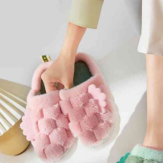 Домашние комнатные тапочки с подогревом A-232 USB c крыльями Pink Киев