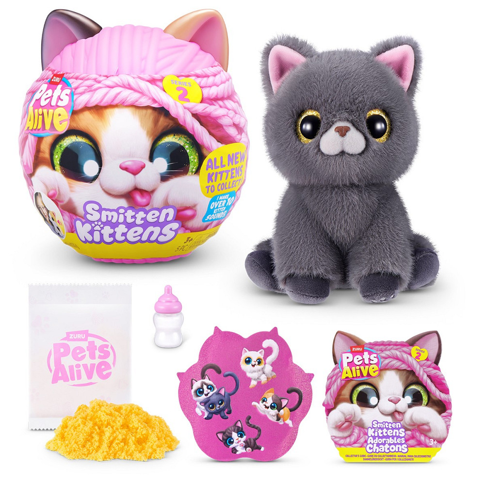 Інтерактивний ігровий набір Pets Alive S2 – Грайливі кошенята Днепр - изображение 9
