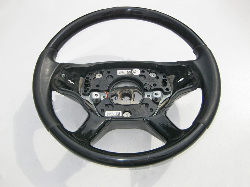 Mercedes-Benz  A2214606503 9E38 Рульове колесо - кермо чорна шкіра Designo з деревом рояльний лак чорний S-Class W221 Одеса - фото 2