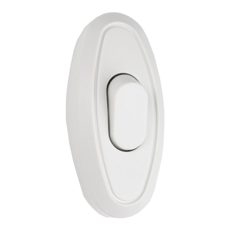 Выключатель для бра, белый Днепр - изображение 1