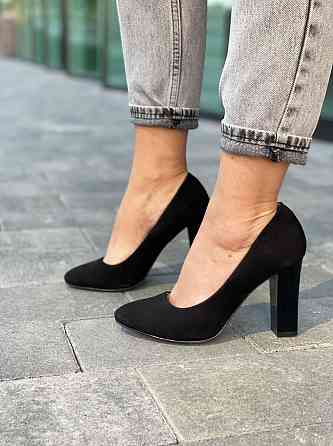 Туфлі жіночі D and V 9531 чорні (весна-осінь, замша натуральна) (2247) 38 Коломия