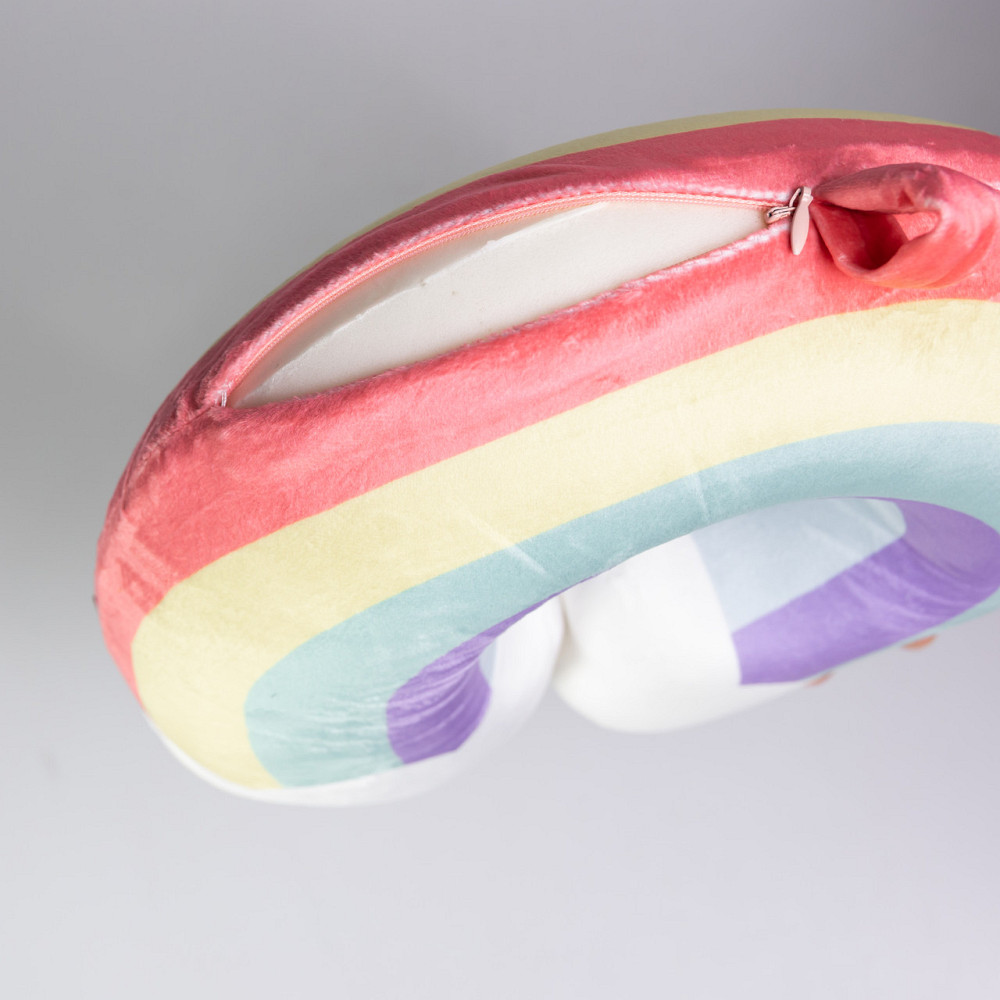 Yiwu Подушка для шиї Rainbow U-подібна, рожевий HP-56-13P Коломыя - изображение 2