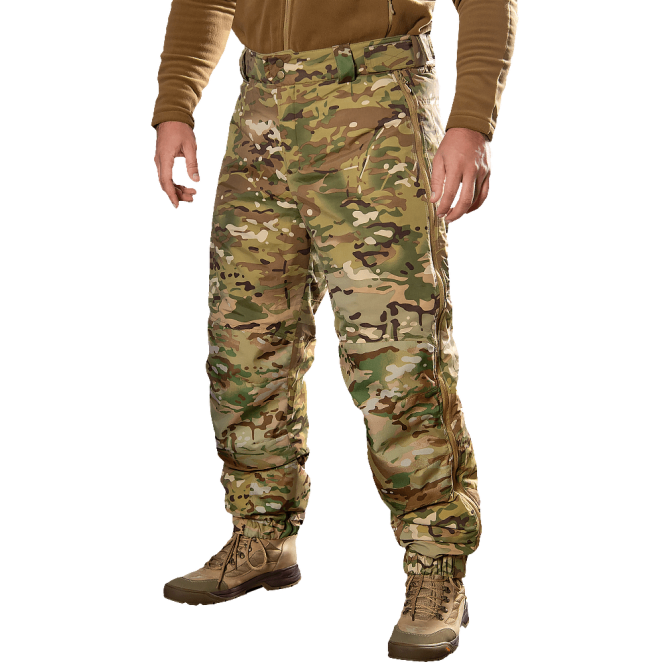 Зимовий тактичний водонепроникний комплект Defender 7 lvl (куртка та штани) Мультикам 2XL Вінниця - фото 3
