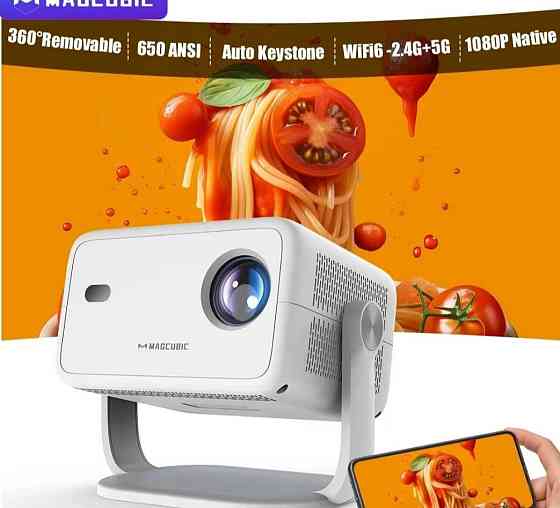 Проєктор MAGCUBIC L018 Full HD 4K Android. Харків