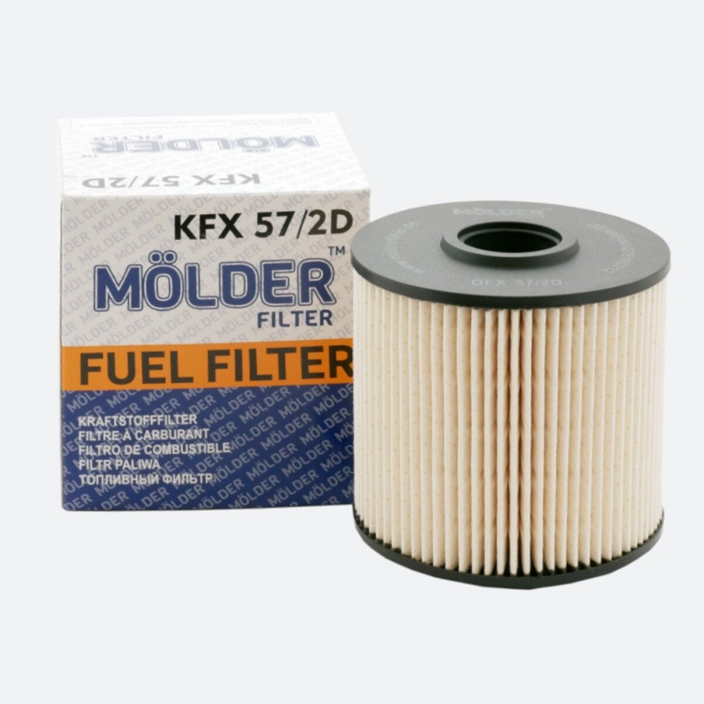 Фільтр паливний Molder Filter KFX 57/2D (95021E, KX67/2DEco, PU10461X) Київ - фото 1