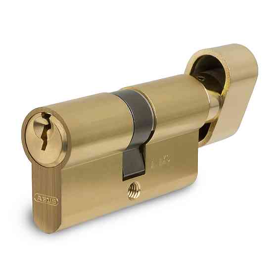 ЦИЛІНДР КЛЮЧ/ВОРОТОК KE50 MM Z35/K35 МАТОВА ЛАТУНЬ Київ