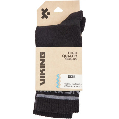 Шкарпетки Viking Fishing Magnus L (40-42) чорно-сірий (1919.02.81) Вінниця - фото 2