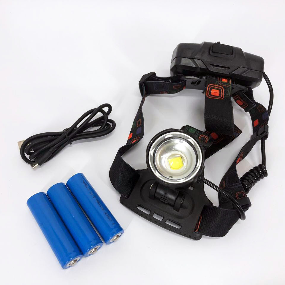 Фонарик налобный мощный, Компактный налобный фонарь, Светодиодный фонарь для работы на голове CE-59 Киев - изображение 2