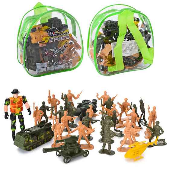Дитячий набір солдатиків CY4149B-B, військова техніка, з транспортом Вінниця