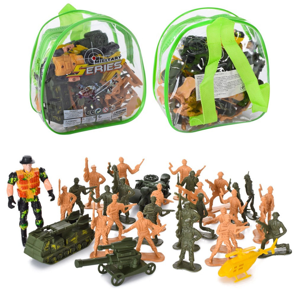 Детский набор солдатиков CY4149B-B, военная техника, с транспортом Винница - изображение 2