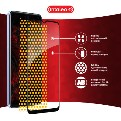 Стекло защитное Intaleo Full Glue Realme V20 Black (1283126559440) Винница - изображение 7