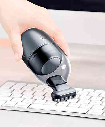 Портативний пилосос Baseus C2 Desktop Capsule Vacuum Cleaner mini CRXCQC2A-01 (Чорний) Николаев