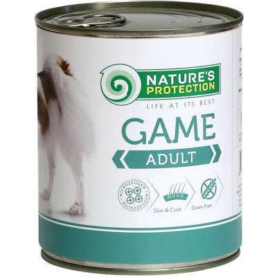 Консерви для собак Nature&apos;s Protection Adult Game 800 г (KIK45094) Вінниця - фото 1