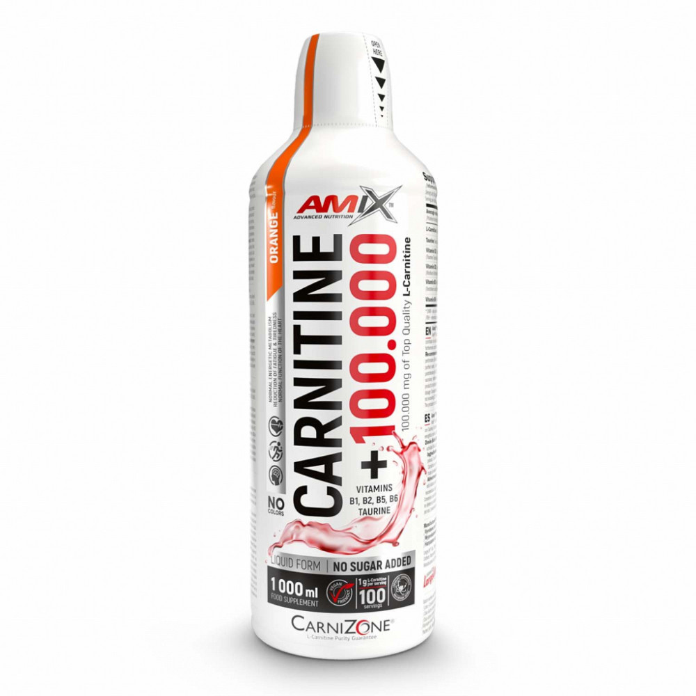 Жиросжигатель Amix Nutrition Carnitine 100.000 1000 мл, Orange Луцк - изображение 1