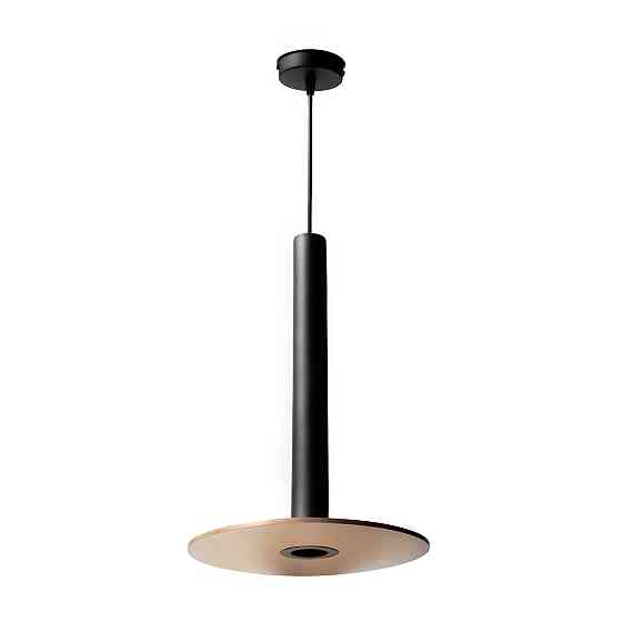 Светильник подвесной в стиле лофт MSK Electric Disk под лампу Е14 NL 26501 BK+CP черный+медь Киев