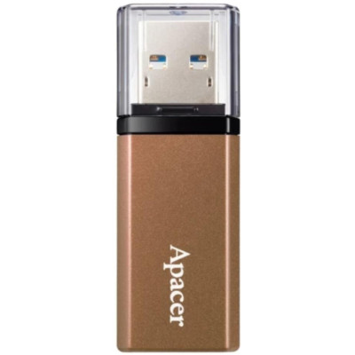 USB флеш накопитель Apacer 64GB AH25C Classical Bronze USB 3.2 (AP64GAH25CJ-1) Винница - изображение 1