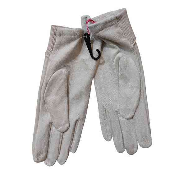 Рукавички жіночі сенсорні one size молочний Київ