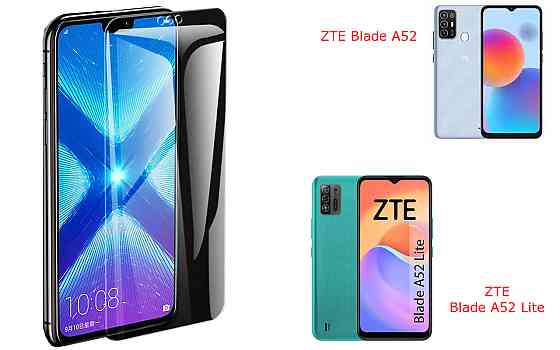 Захисне скло NeoGlass для ZTE Blade A52, Blade A52 Lite – надпрозоре та стійке Київ