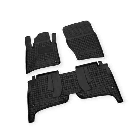 Килимки салону автомобіль Фольцваген Touareg, Porsche Cayenne (2010-2018) борт 2,5 см, з перемичкою Мукачево