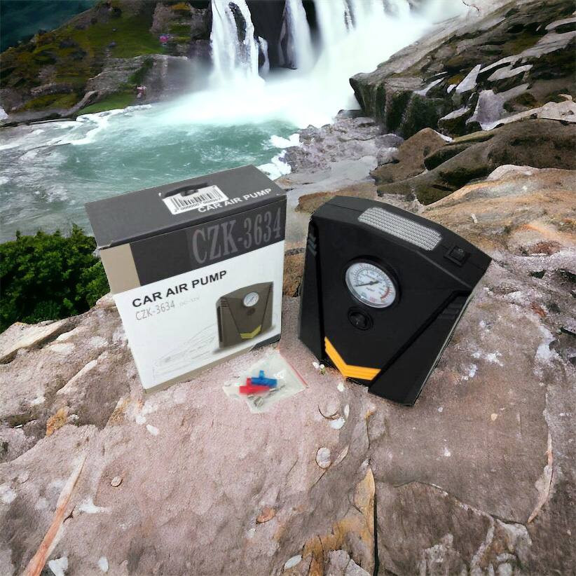 Компрессоры автомобильные 12v 12V, Компрессор подкачки шин, Компрессоры для накачки шин JZ-72 Львов - изображение 1