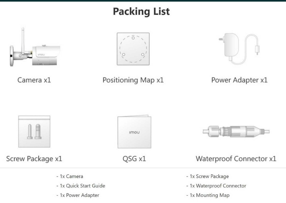 LP камера 5мп lmou Bllet PRO (lPC-F52MIP) Харків - фото 9