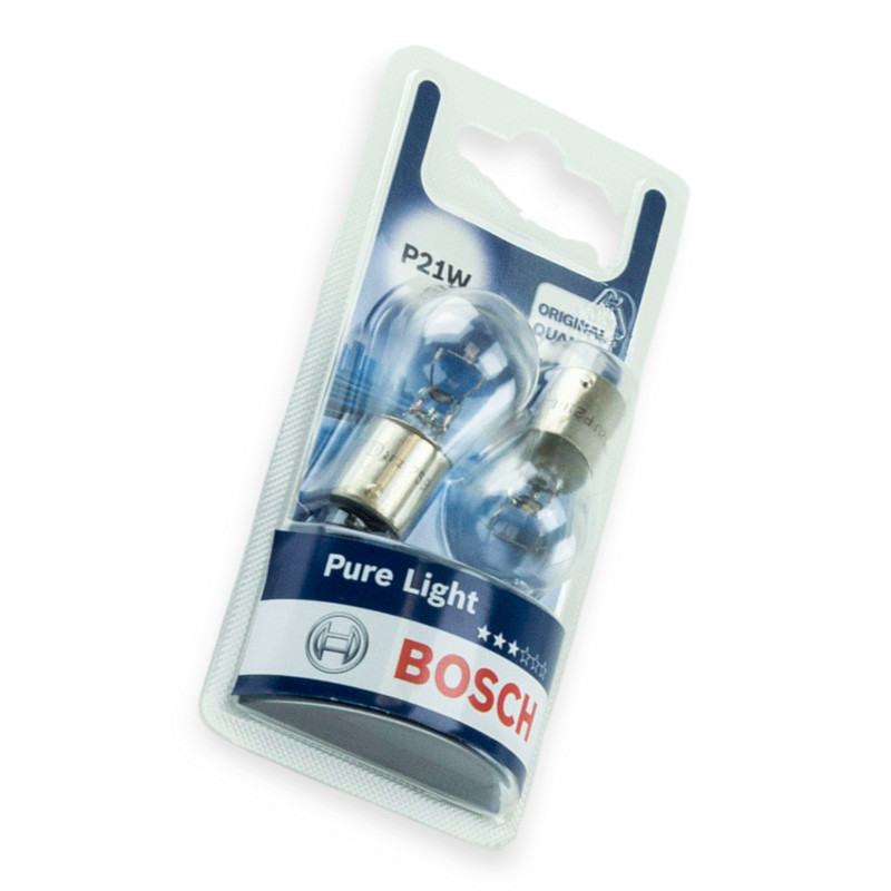 Автолампа 12V P21W BA15s (пара) A Мукачево - фото 1