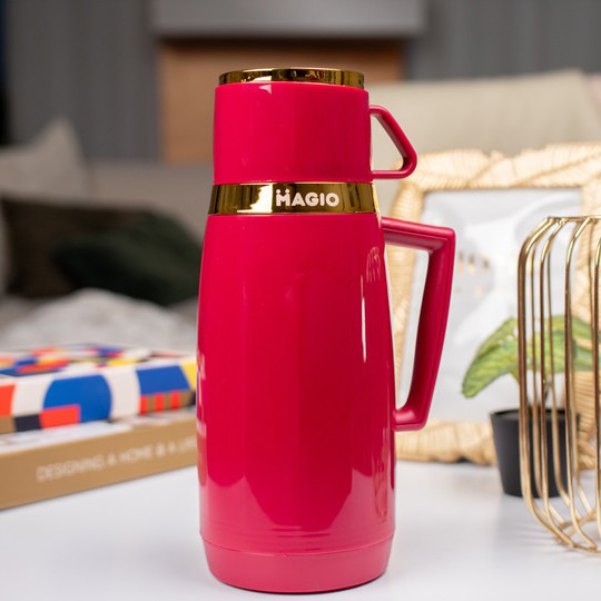 Чашка-термос для кави Magio, Якісний сімейний термос, Довговічний термос з вакуумною ізоляцією IX-30 Львів - фото 13