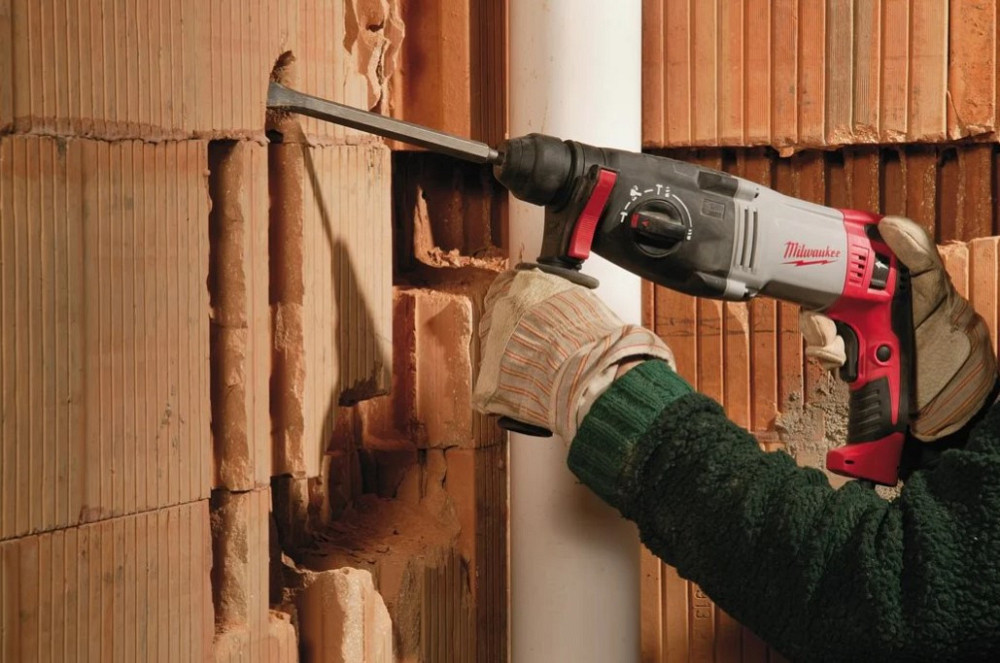 Перфоратор MILWAUKEE SDS-Plus PH 28 енергія удару 3,4Дж 4933396396 (HD кейс) Одеса - фото 7