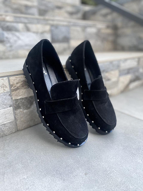Lexi Туфлі жіночі Lexi 2006 чорні (весна-осінь, замша натуральна) (2644) лише 37р.39р. Коломыя - изображение 10