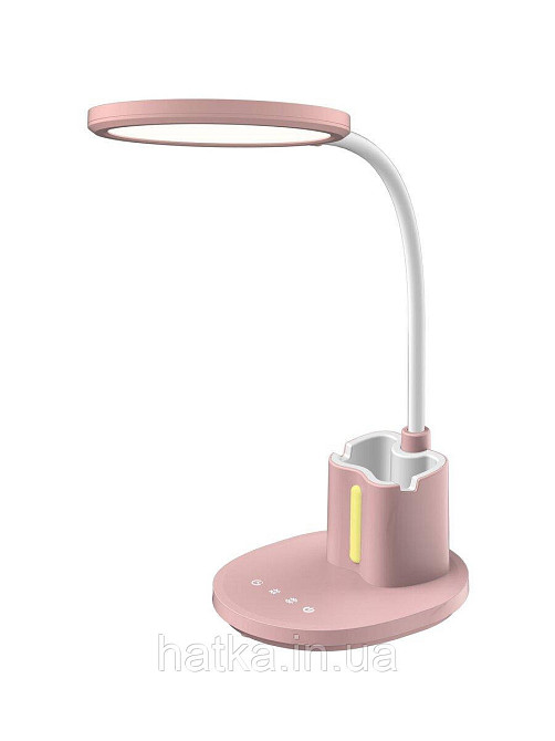 Лампа настільна гнучка світлодіодна Sirius BL-1503 рожева Київ - фото 1