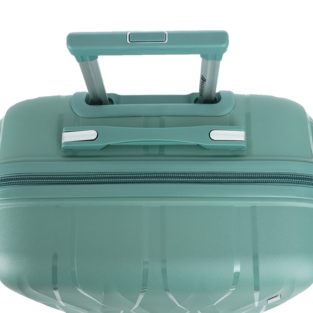 Валіза поліпропіленова MADISSON 51103 велика 77 см зелена Київ - фото 6