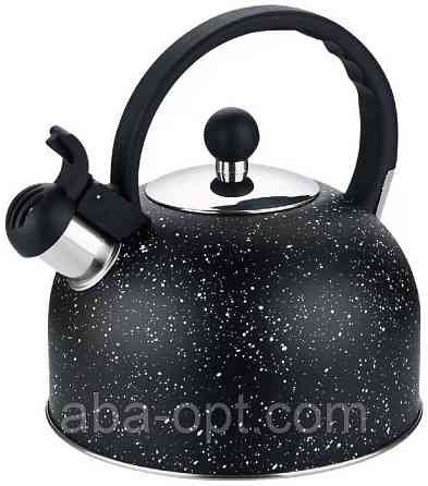 Чайник зі свистком чорний граніт Лорд V 3 л (шт) Одеса