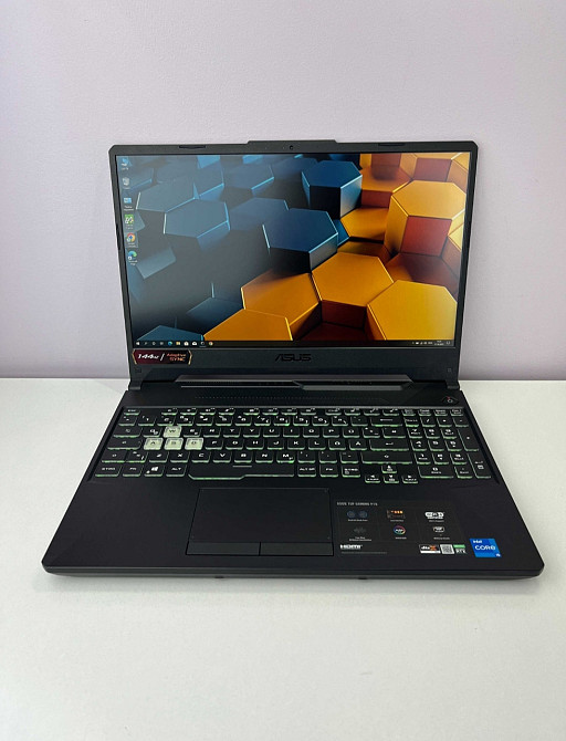 ASUS TUF RTX 3060 6Gb 144Hz i5-11400H 16Gb SSD 512GB. Киев - изображение 1