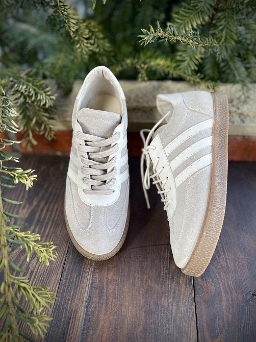 Кеди жіночі M.KRAFT бежеві натуральна замша 39р.40р. (5421) Коломыя - изображение 7