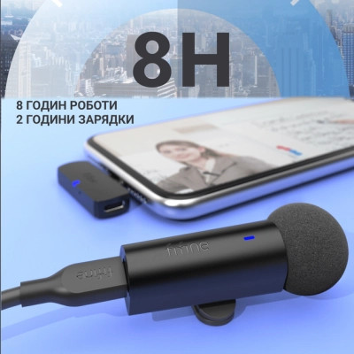 Микрофон Fifine M6 Wireless Black (M6) Винница - изображение 3