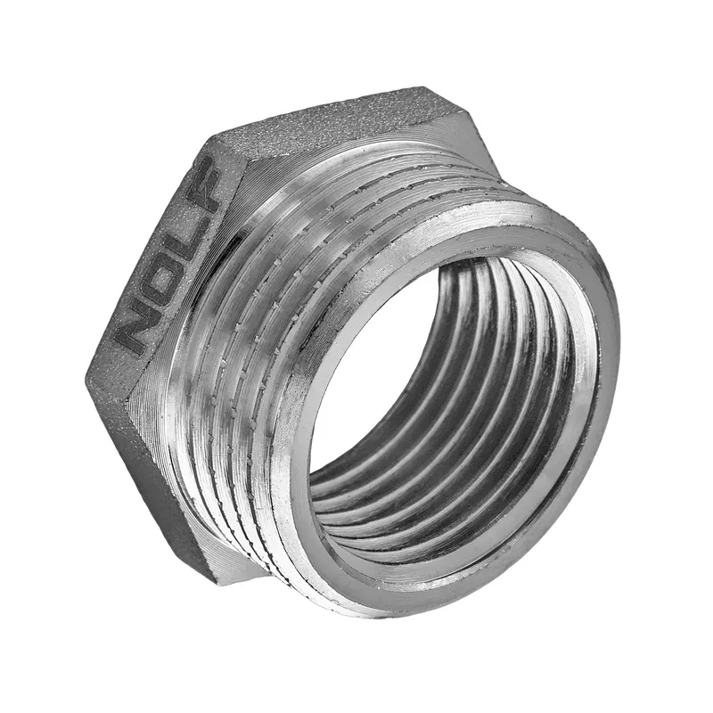 Футорка нікельована NOLF NFC.F0608-N-3/4"Mx1/2"F (NF3123) Київ - фото 1
